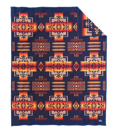 Pendleton Blanket - Crib: Indigo (ZD632)