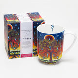 Fine Porcelain Mug - Tree Of Life (9265)