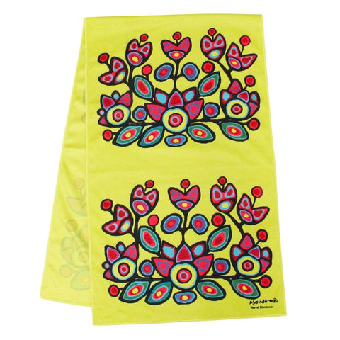Cooling Towel - Floral on Yellow (3650)