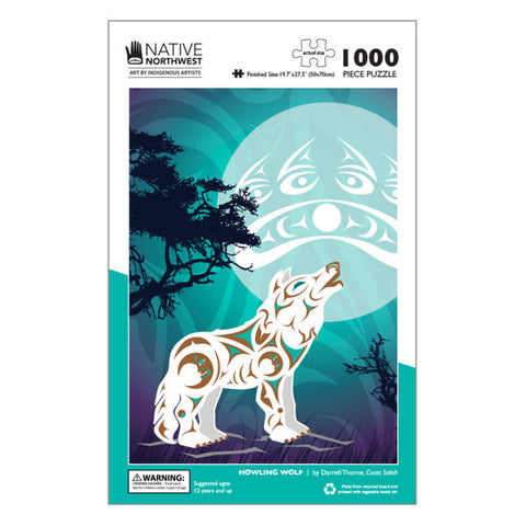 Jigsaw Puzzle - Howling Wolf (PUZZ14)