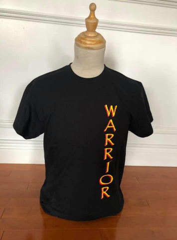 T-Shirt: “Warrior” (Black)