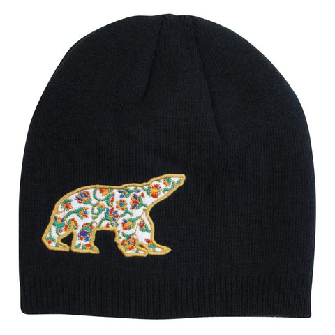 Embroidered Tuque - Spring Bear (9533)