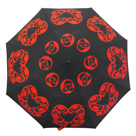 Collapsible Umbrella - Eagle Heart (U4151)