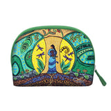 Native Fashion 3pc Cosmetic Bag Set - Strong Earth Woman (6174)