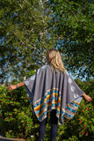 Native Wool Poncho (PNC-SB/GR)