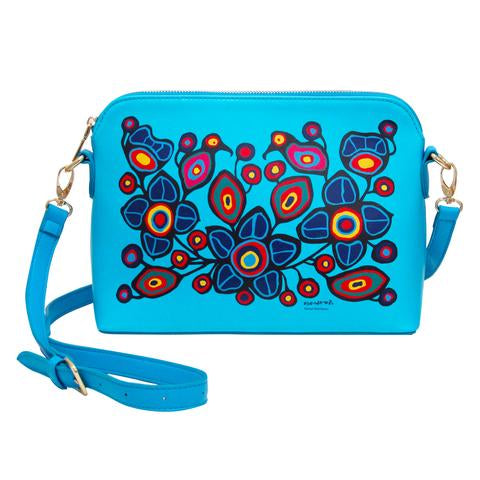 Native Fashion Art Bag - Flowers and Birds (2126)