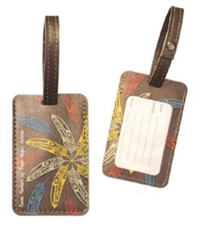 Luggage Tag - Raven Feathers (LUG18)