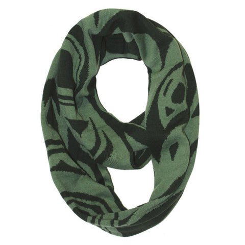 Knitted Circle Scarf - Eagle (KCS15)