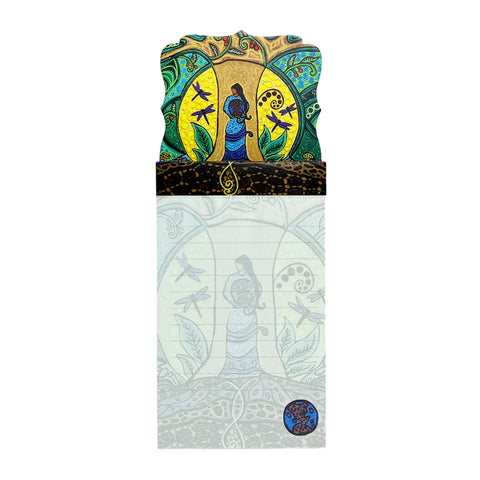 Magnetic Note Pad - Strong Earth Woman (3458)