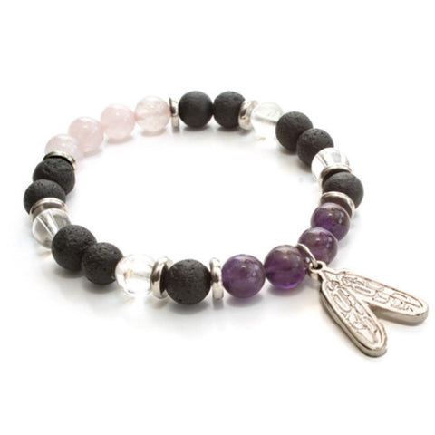 Healing Bracelet - Eagle Feathers (SBWN14)