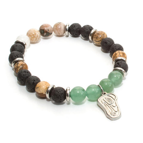 Healing Bracelet - Raven and Light (SBWN18)