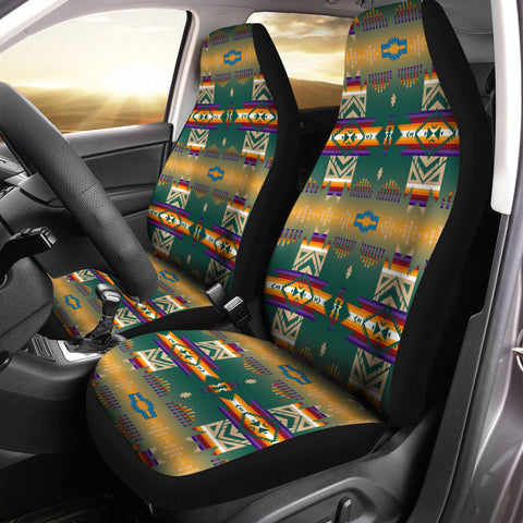 Car Seat Cover - Green Gradient (CSVR-GRNGR)