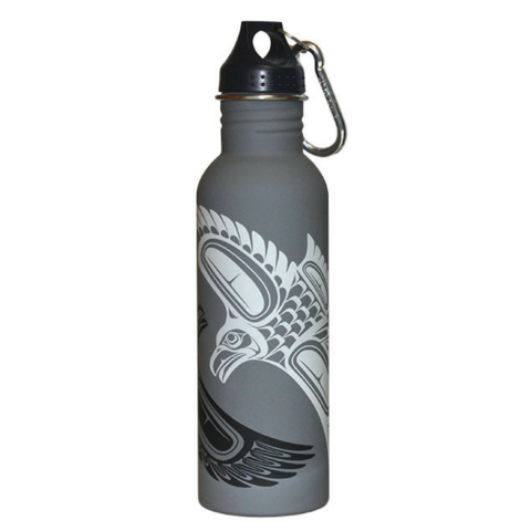 Matte Water Bottle - Raven (WBS22)