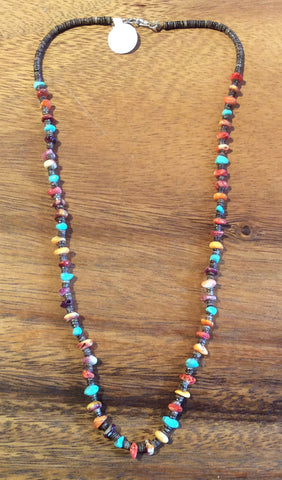 Multi Stone Necklace