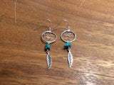 Dreamcatcher Sterling Silver Earrings (PMSS22)