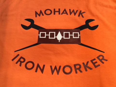 T-shirt: Ironworker (Orange)