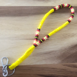 Peyote Stitch Cut Glass Wrist Lanyard (BLC-002)