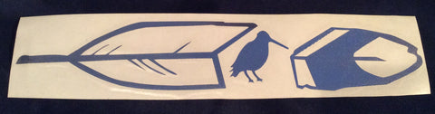 Decal - Feather with Snipe