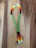 Wrap Beaded Wrist Lanyard Seed Beads (BLW-002)