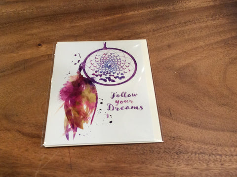 Blank Card - Follow Your Dreams (GC3)