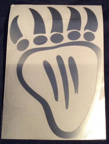 Decal - Bear Paw Outline