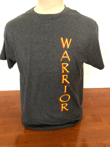 T-Shirt: “Warrior” (Grey)