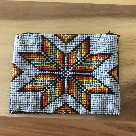 Loom Beaded Coin Purse - Star Purse