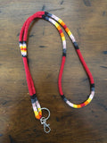 Wrap Beaded Lanyard Seed Beads