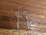 Dreamcatcher Sterling Silver Earrings (PMSS21)