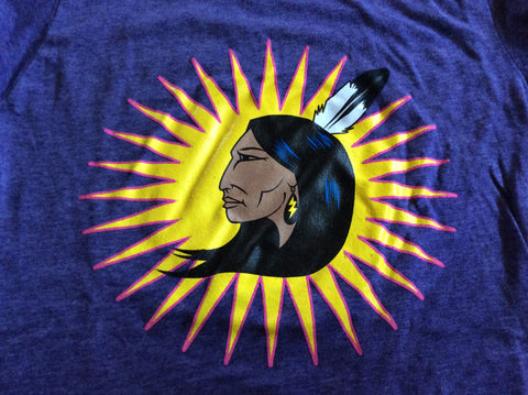 T-shirts: Woman Warrior (Purple)