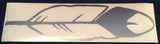 Decal - Plain Classic Feather